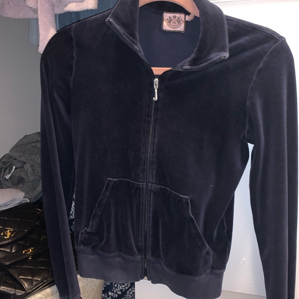 Juicy couture navy jacket